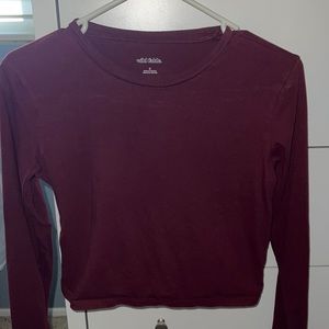 Wild Fable Maroon long sleeve
